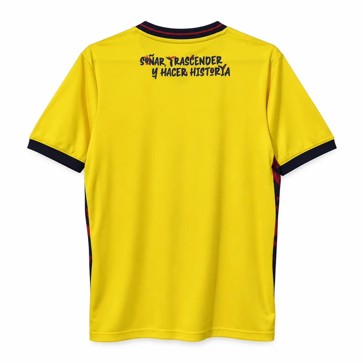 Camiseta Ecuador Mundial 2026 — vista trasera, presentación comercial