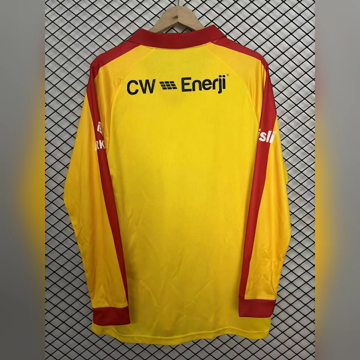 Camiseta Galatasaray Manga Larga Amarilla 2026/27 – espalda