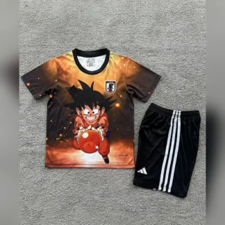 Maglia Giappone Goku Bambino 2025/26 con Pantaloncini – fronte
