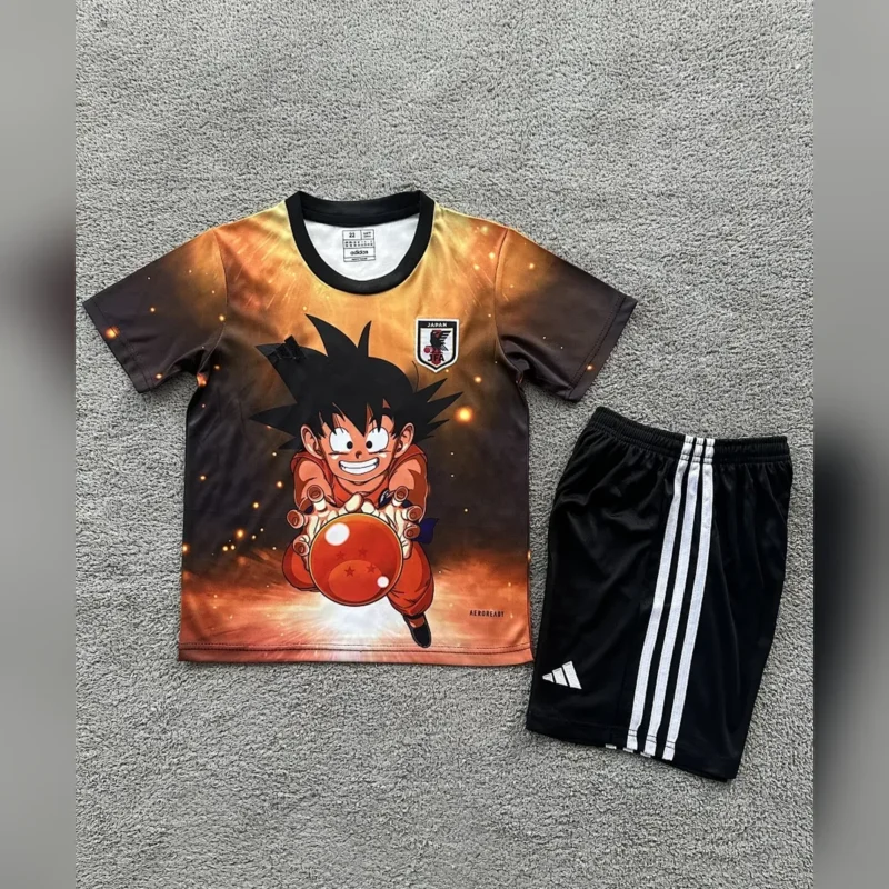 Camiseta Japón Goku Niño 2025/26 con Pantalón – frontal