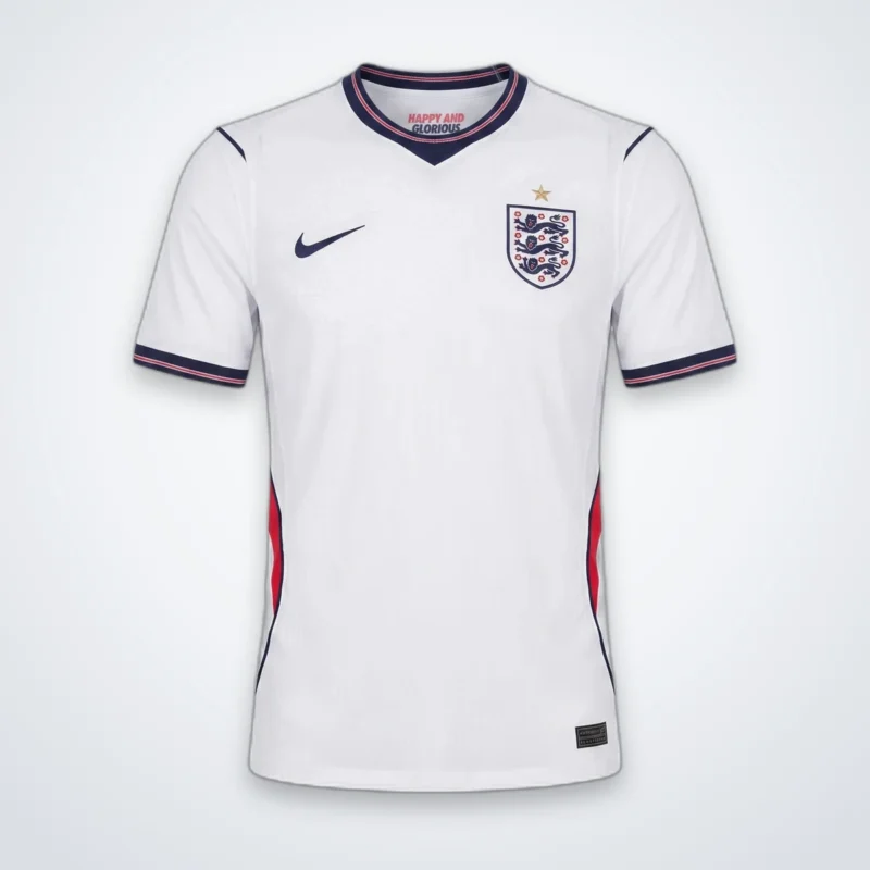 Camiseta Inglaterra 2026 – frontal