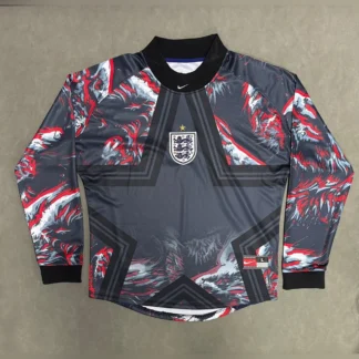 Camiseta Inglaterra Manga Larga Gráfico Rojo 2026/27 – frontal
