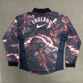 Camiseta Inglaterra Manga Larga Gráfico Rojo 2026/27 — Vista posterior