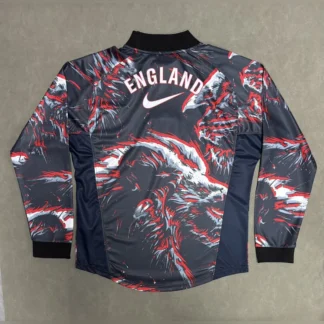 Camiseta Inglaterra Manga Larga Gráfico Rojo 2026/27 – espalda