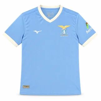 Maglia Lazio Special Azzurra 2024/25 — vista frontale, presentazione commerciale
