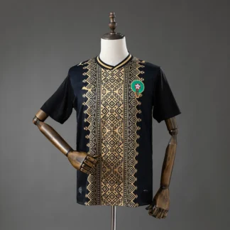 Maglia Marocco Special Nera e Oro 2026/27 – fronte