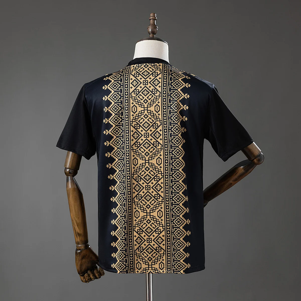 Camiseta Marruecos Especial Negra y Oro 2026/27 – espalda