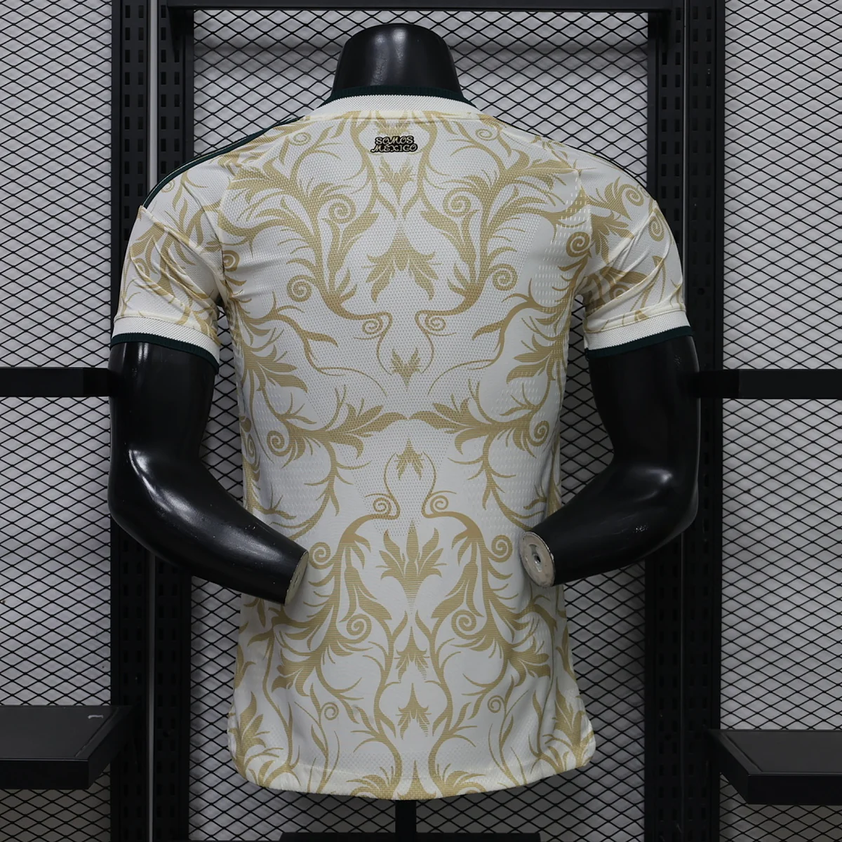 Camiseta México Especial Blanca y Oro 2026/27 – espalda