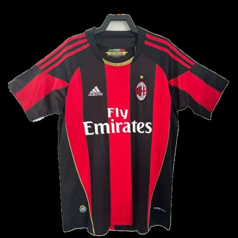 Camiseta Milan 2010/11 Retro – frontal
