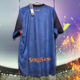 Camiseta Napoli Halloween azul 2025/26 — Vista posterior