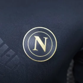 Camiseta Nápoles Negra Tercera Euro 2026/27 – Jugador — Detalle del producto