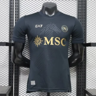 Maglia Napoli Nera Terza Euro 2026/27 – Giocatore – fronte