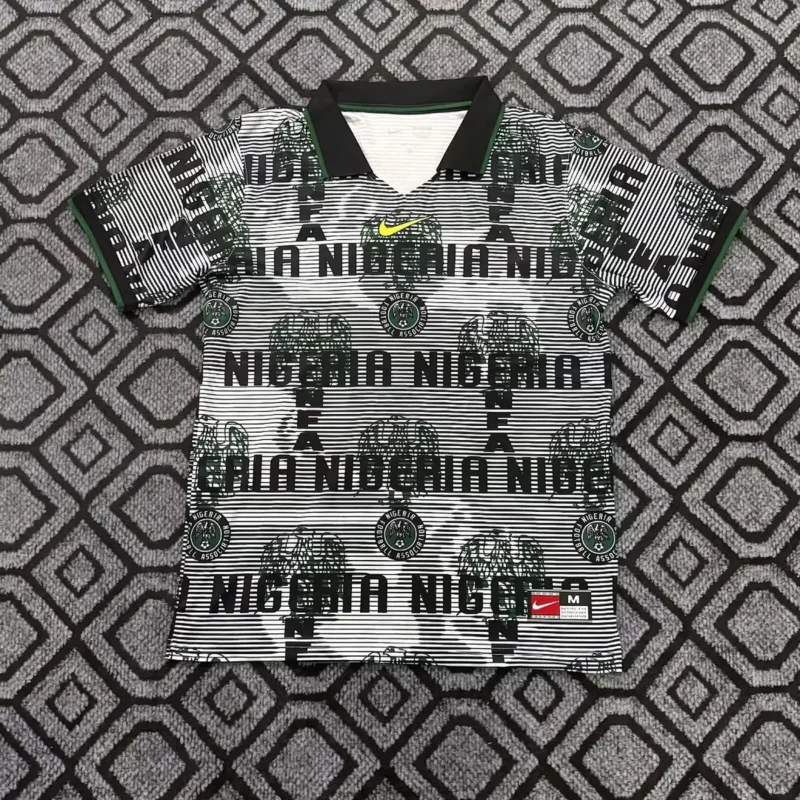 Camiseta Nigeria Especial Gris 2026/27 – frontal