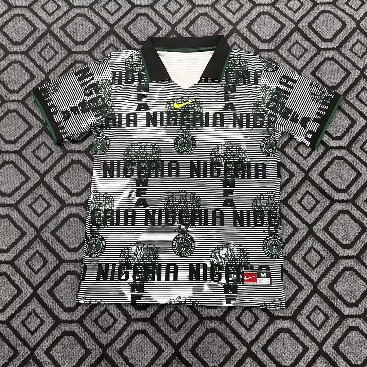 Camiseta Nigeria Especial Gris 2026/27 – frontal