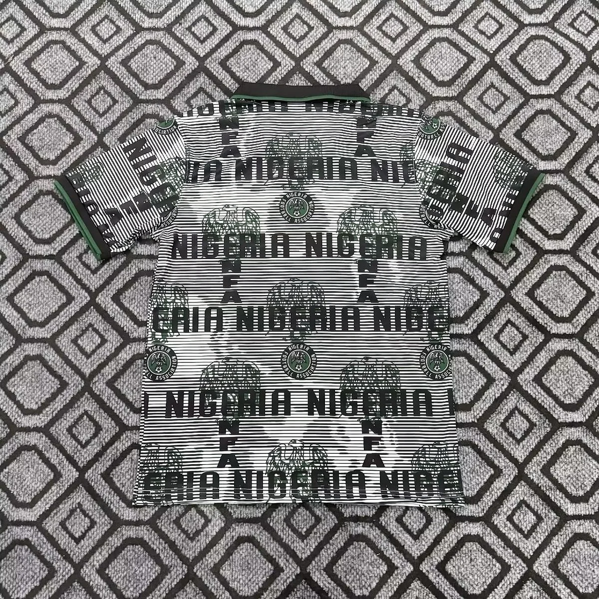 Camiseta Nigeria Especial Gris 2026/27 – espalda