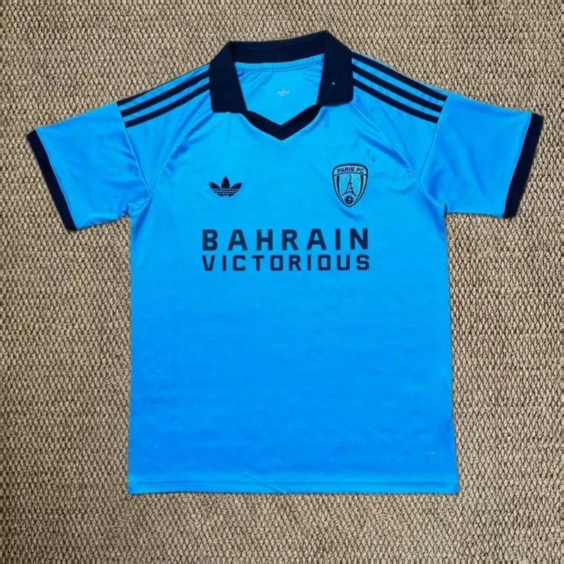 Camiseta Paris FC Celeste 2026/27 – frontal