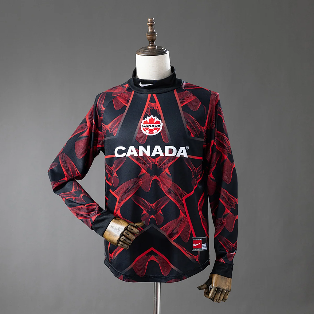 Camiseta Portero Canadá Manga Larga 2026/27 – frontal