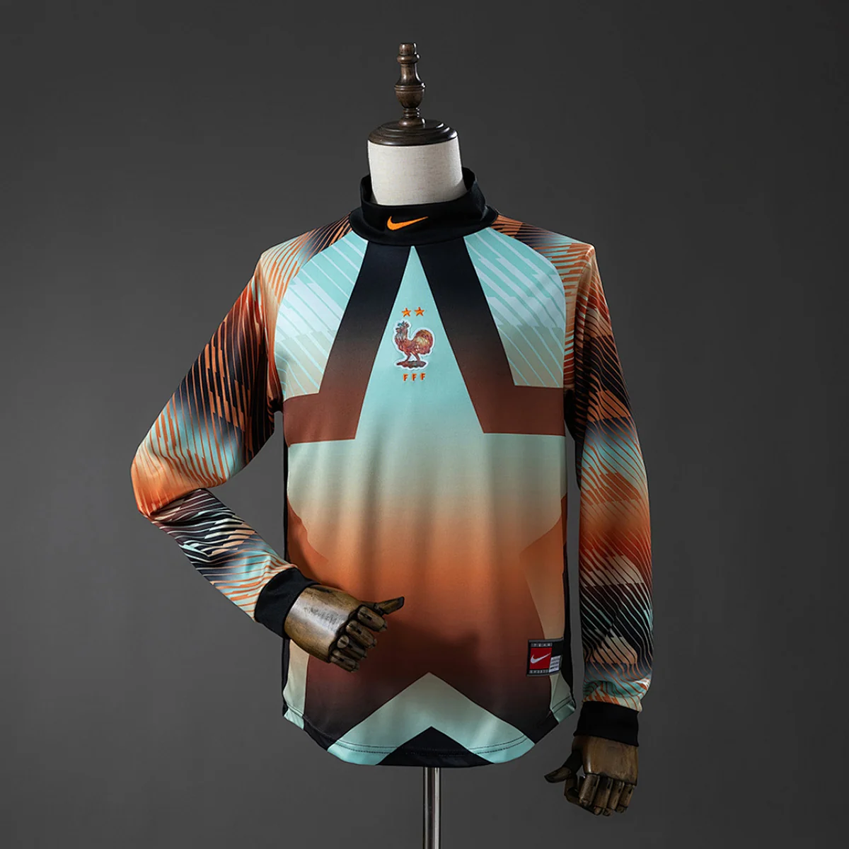 Camiseta Portero Francia Manga Larga 2026/27 – frontal