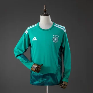 Camiseta Portero Alemania Manga Larga Verde 2026/27 – frontal
