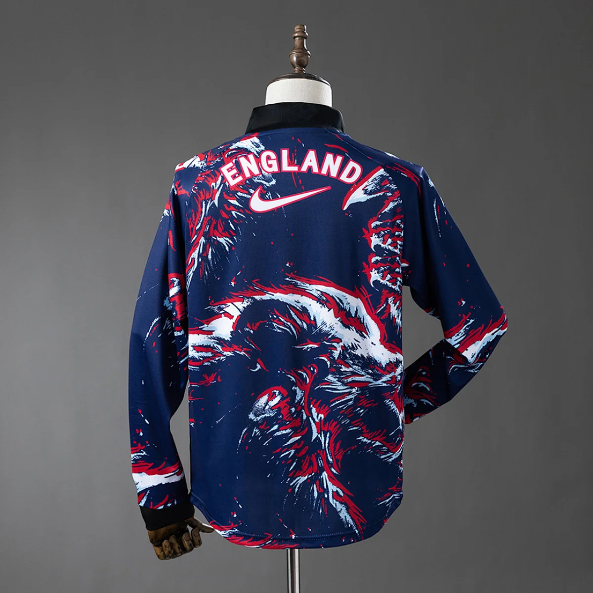 Camiseta Portero Inglaterra Manga Larga 2026/27 – espalda