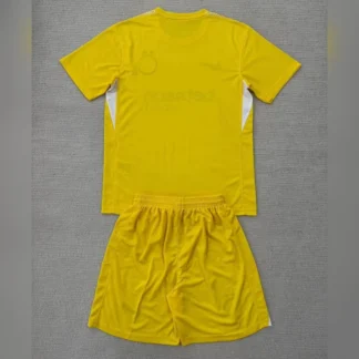Camiseta Portero Inter Amarilla 2025/26 con Pantalón – espalda