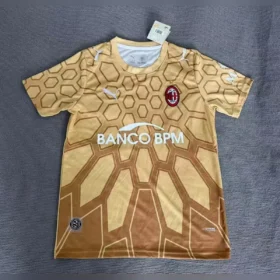 Camiseta Portero Milan Dorada 2026/27 — Vista frontal