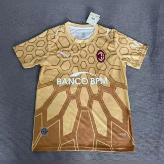 Camiseta Portero Milan Dorada 2026/27 – frontal