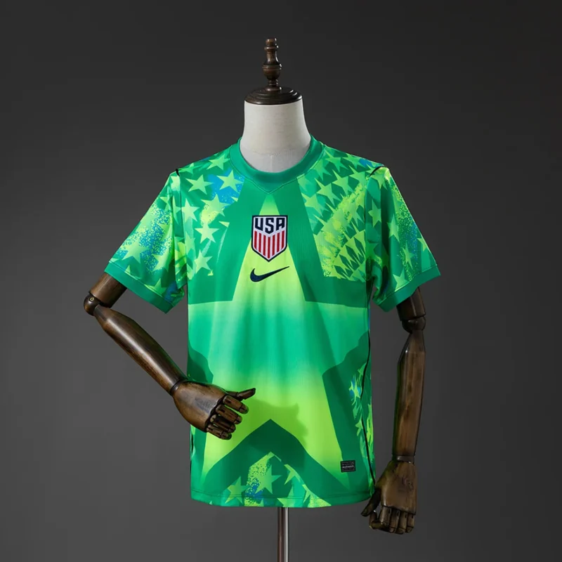 Camiseta Portero EE. UU. Verde 2026/27 – frontal