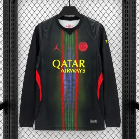 Maglia PSG 2026/27 Terza Manica Lunga – Versione Fan – foto reale frontale del prodotto