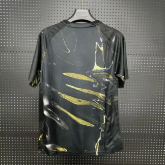 Maglia PSG Nera Marmorizzata Oro 2026/27 – seconda foto