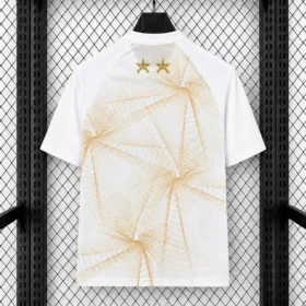 Camiseta PSG Special Blanca y Oro — Vista posterior