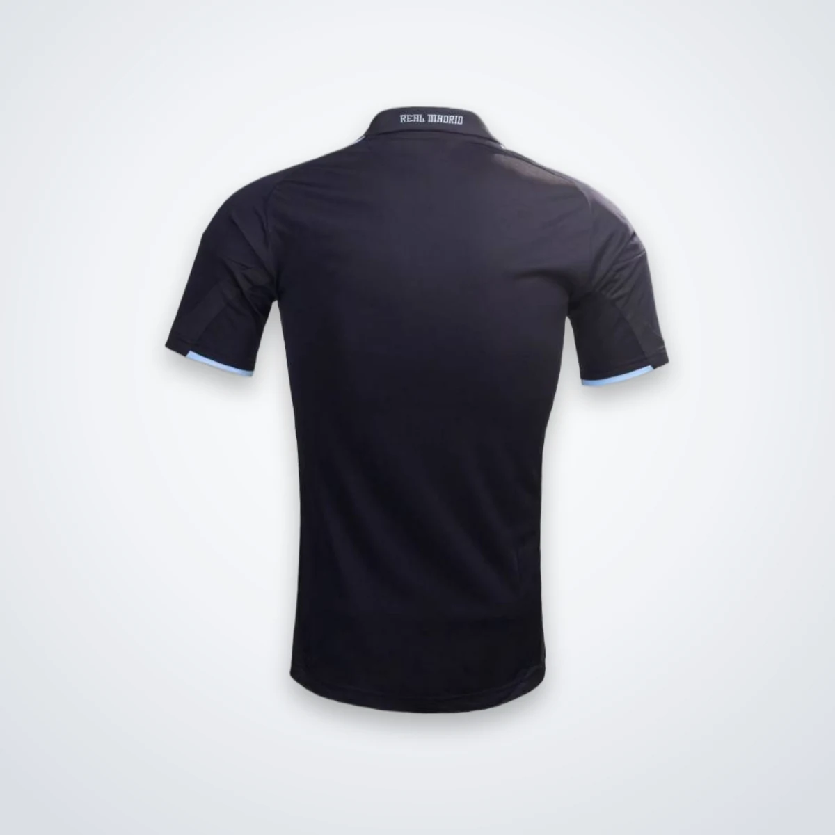 Maglia Real Madrid Retro 2009/10 Away nera retro con scritta Real Madrid