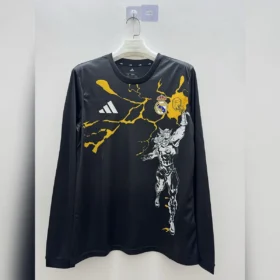 Camiseta Real Madrid Especial Negra Manga Larga 2026/27 — Vista frontal