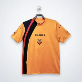 Maglia Roma Arancione Retro 2005/06 — Vista frontale