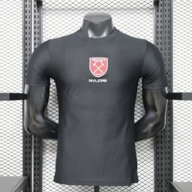 Camiseta West Ham Negra 2026/27 – Jugador — Vista frontal