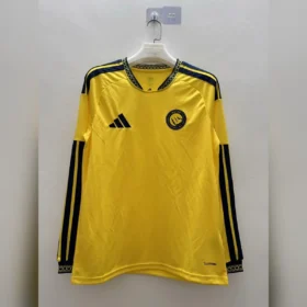 Camiseta Al-Nassr Local Manga Larga 2026/27 — Vista frontal