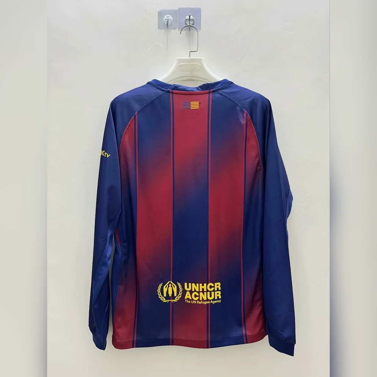 Primera Camiseta Barcelona Manga Larga 2025/26 – espalda
