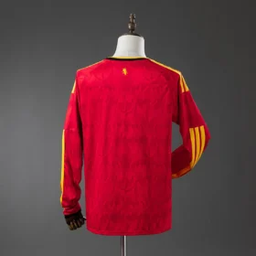 Camiseta Bélgica Local Manga Larga 2026/27 — Vista posterior