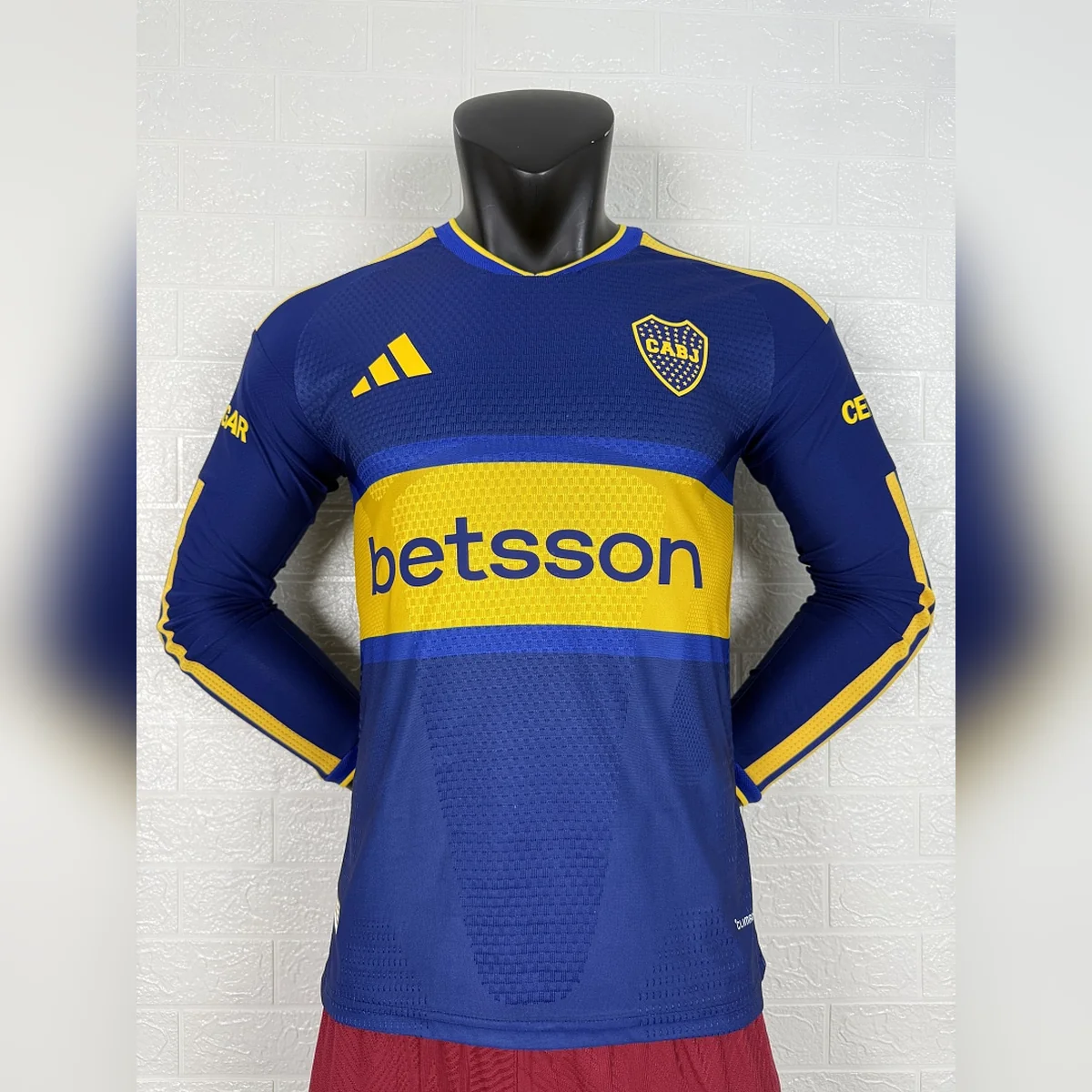 Camiseta Boca Juniors Local Manga Larga 2026/27 Jugador – frontal