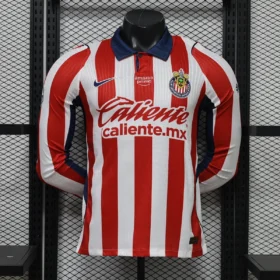 Camiseta Chivas Primera Equipación Manga Larga 2026/27 — Vista frontal