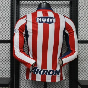 Camiseta Chivas Primera Equipación Manga Larga 2026/27 — Vista posterior