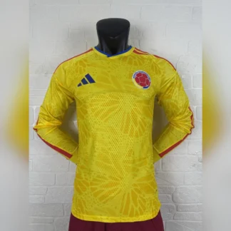 Camiseta Colombia Local Manga Larga 2026/27 Jugador – frontal