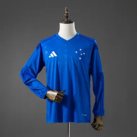 Camiseta Cruzeiro Primera Equipación Manga Larga 2026/27 — Vista frontal