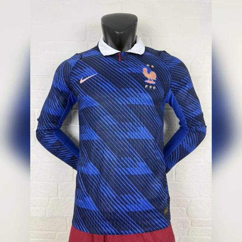 Camiseta Francia Local Manga Larga 2026/27 Jugador – frontal