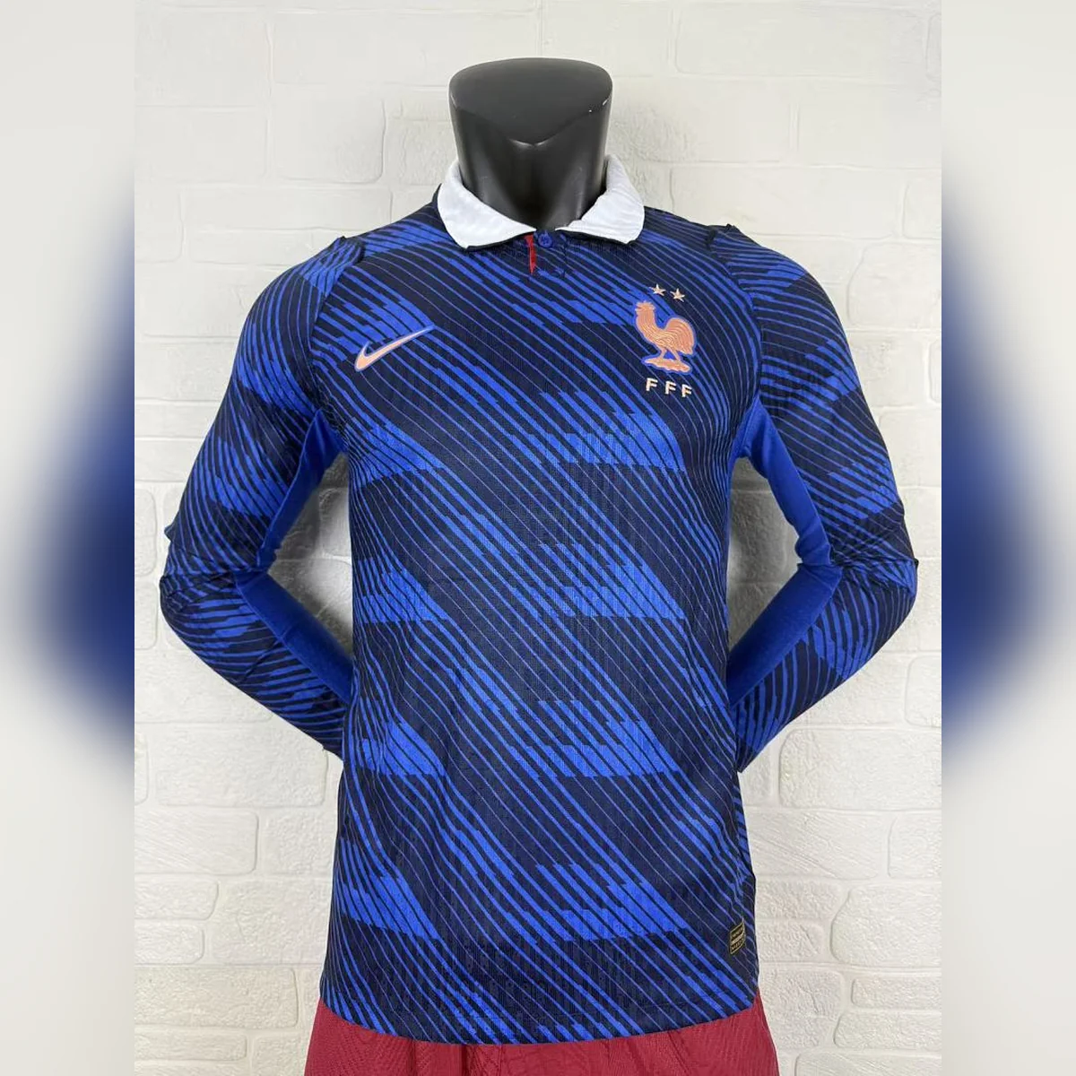 Camiseta Francia Local Manga Larga 2026/27 Jugador – frontal