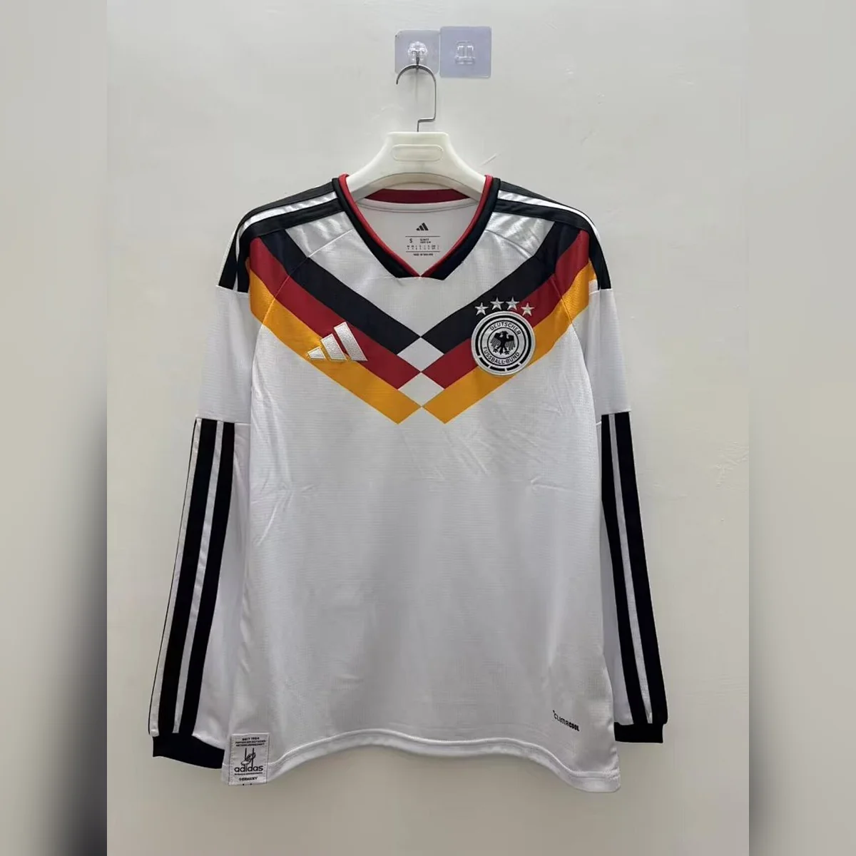 Camiseta Alemania Local Manga Larga 2026/27 – frontal
