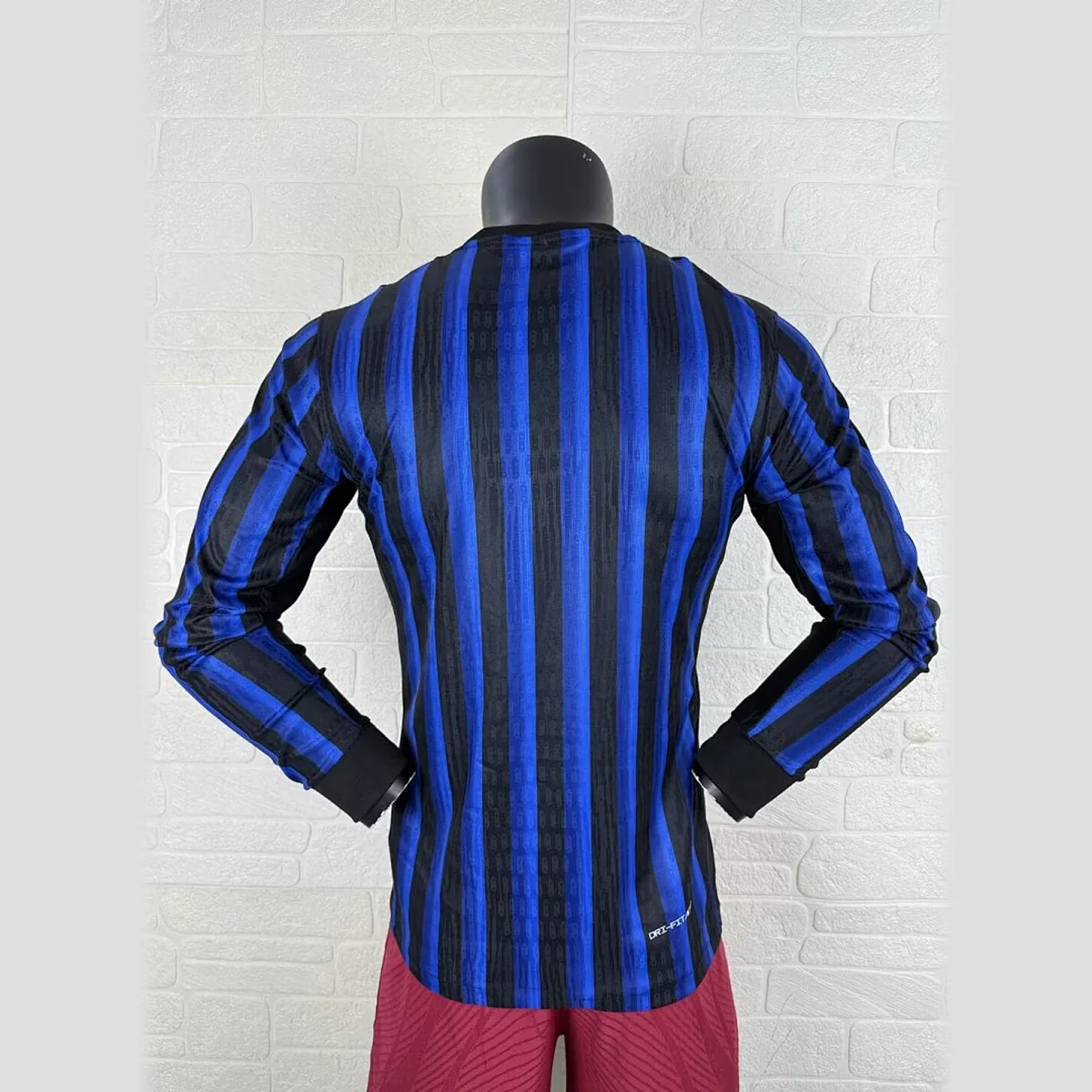 Camiseta Inter Manga Larga 2025/26 versión jugador – espalda