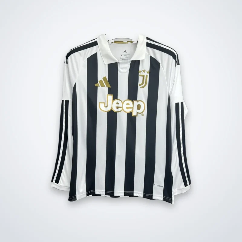 Prima Maglia Juventus 2026/27 Manica Lunga — Vista frontale
