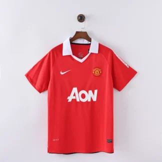 Prima Maglia Manchester United 2010/11 Retro – fronte