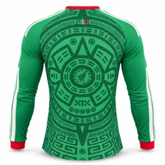 Prima Maglia Messico Manica Lunga 2026/27 – Giocatore – seconda foto
